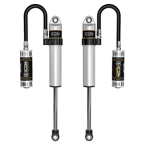 ICON 2005-2023 Toyota Tacoma/2003-2024 Toyota 4Runner/2007-2014 Toyota FJ Cruiser/2003-2009 Lexus GX470 Front 2.5 VS Remote Reservoir S2 Secondary Shocks Pair