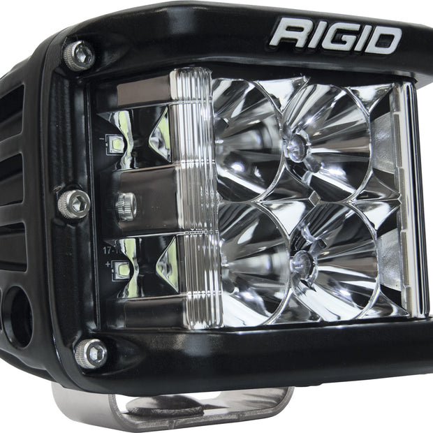 RIGID D-SS PRO Side Shooter Flood Optic Surface Mount Black Housing Single