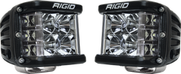 RIGID D-SS PRO Side Shooter Flood Optic Surface Mount Black Housing Pair