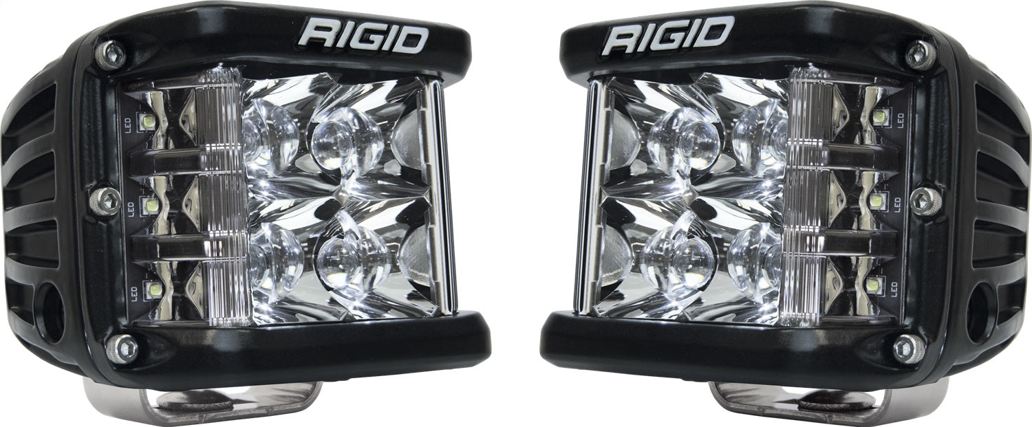 RIGID D-SS PRO Side Shooter Spot Optic Surface Mount Black Housing Pair