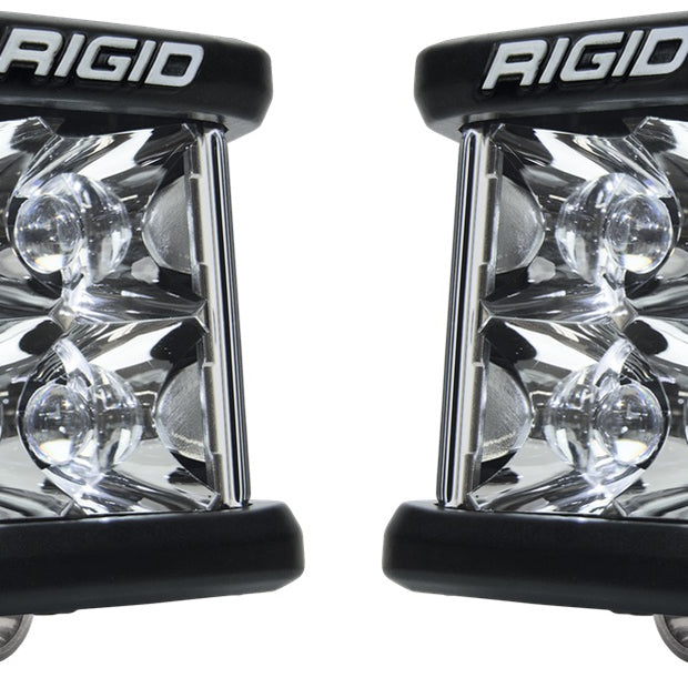 RIGID D-SS PRO Side Shooter Spot Optic Surface Mount Black Housing Pair