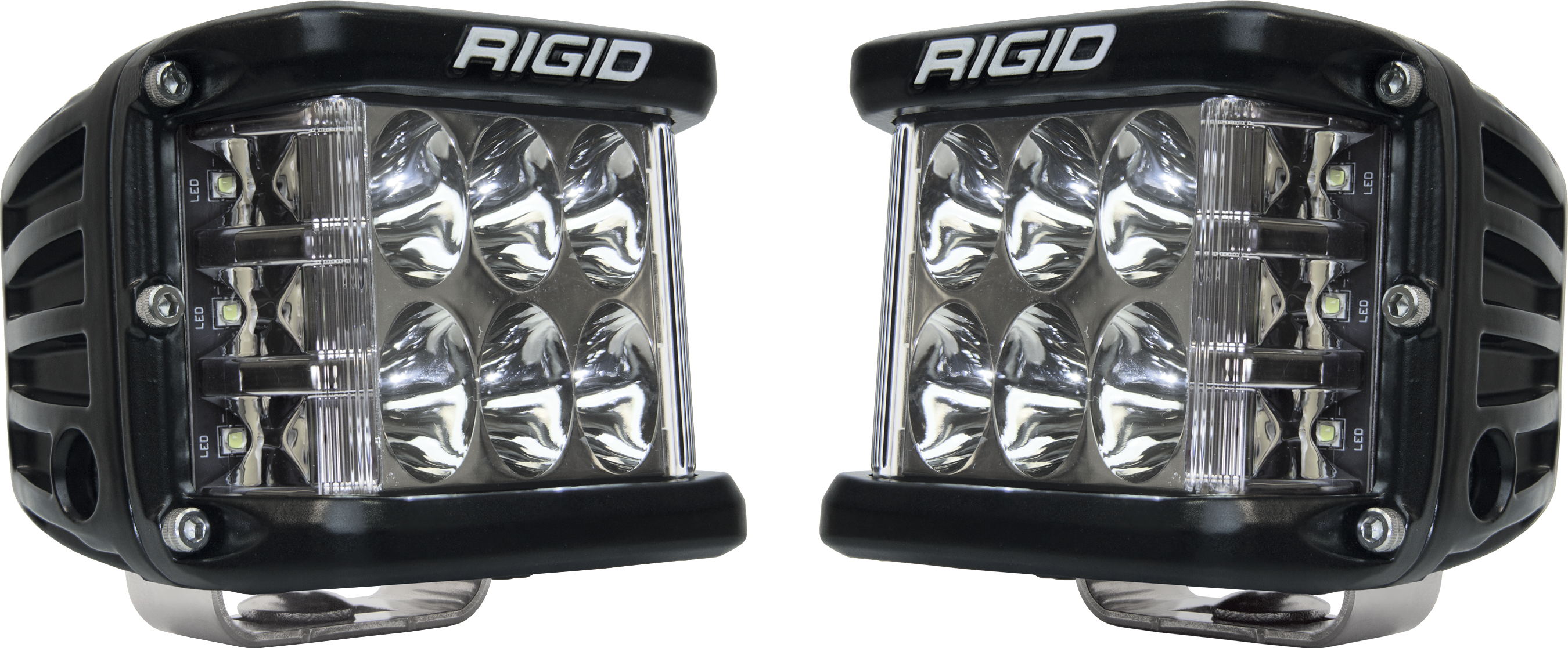 RIGID D-SS PRO Side Shooter Driving Optic Surface Mount Black Housing Pair