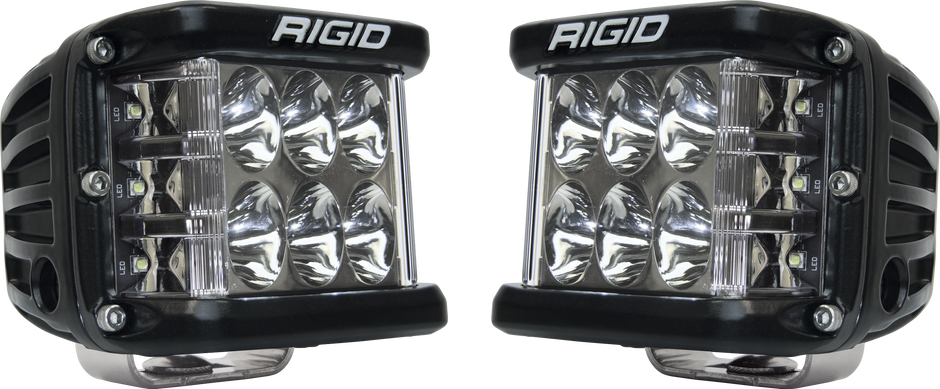 RIGID D-SS PRO Side Shooter Driving Optic Surface Mount Black Housing Pair