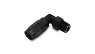 Vibrant Performance - 26904 - Male Hose End Fitting  90 Degree; Size: -8AN; Pipe Thread: 3/8 In. NPT