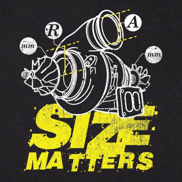 BD Diesel BD "SIZE MATTERS" TURBO GRAPHIC T-SHIRT BLACK - 2802012