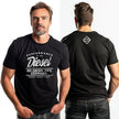 BD MANUFACTURING GRAPHIC T-SHIRT BLACK