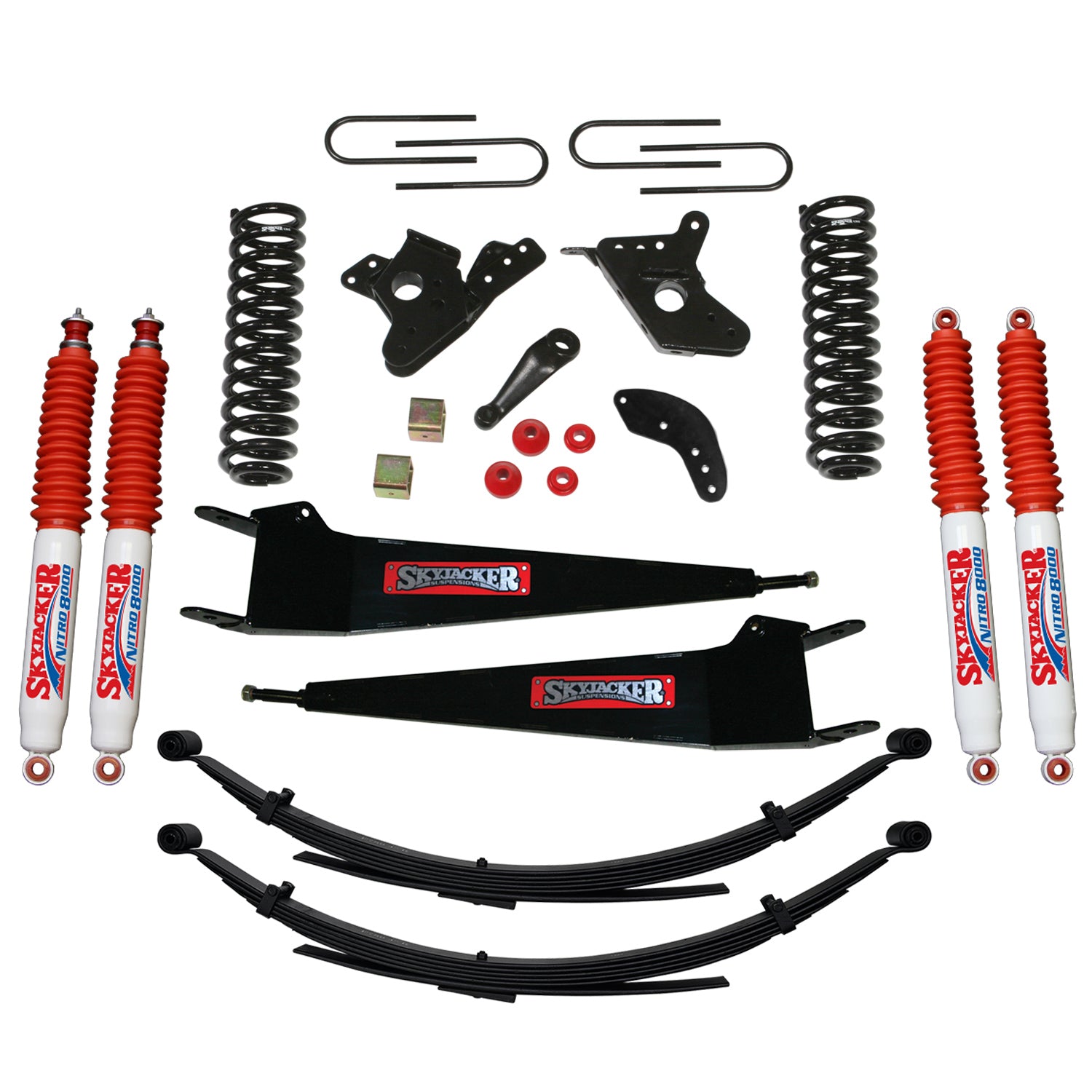 Skyjacker - 4IN. 80-96F1504WD CLII SYS W/A - 284PKS-AN