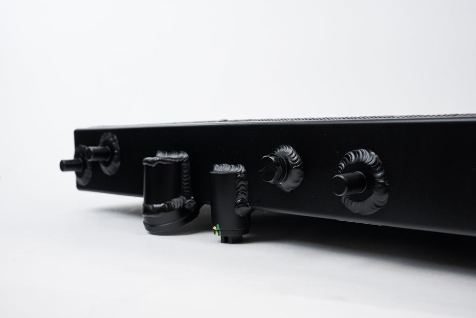 K-Swap 92-00 Honda Civic / 94-01 Acura Integra All-Aluminum Radiator - Black