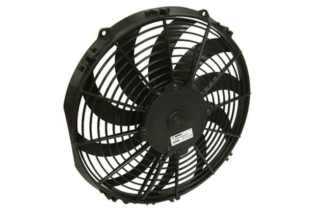 92-00 Civic All-Aluminum Fan Shroud W/ 12-inch SPAL Fan - Black
