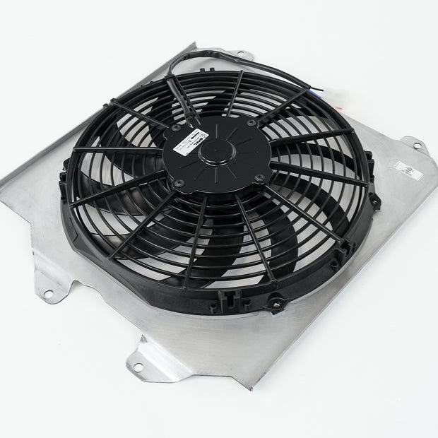 92-00 Civic All-Aluminum Fan Shroud W/ 12-inch SPAL Fan