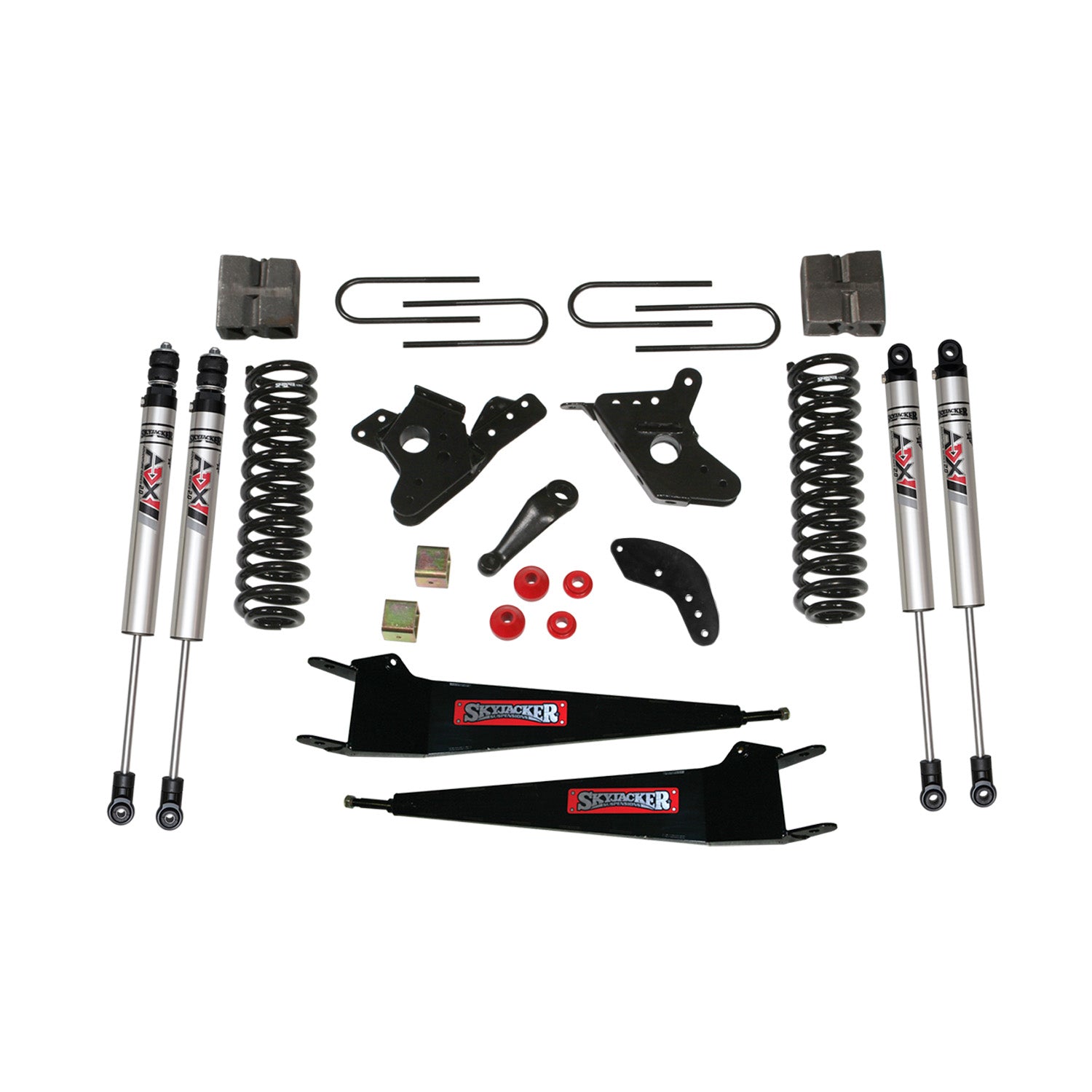 6 In. Suspension Lift Kit With ADX M2.0 Aluminum Monotube Shocks.