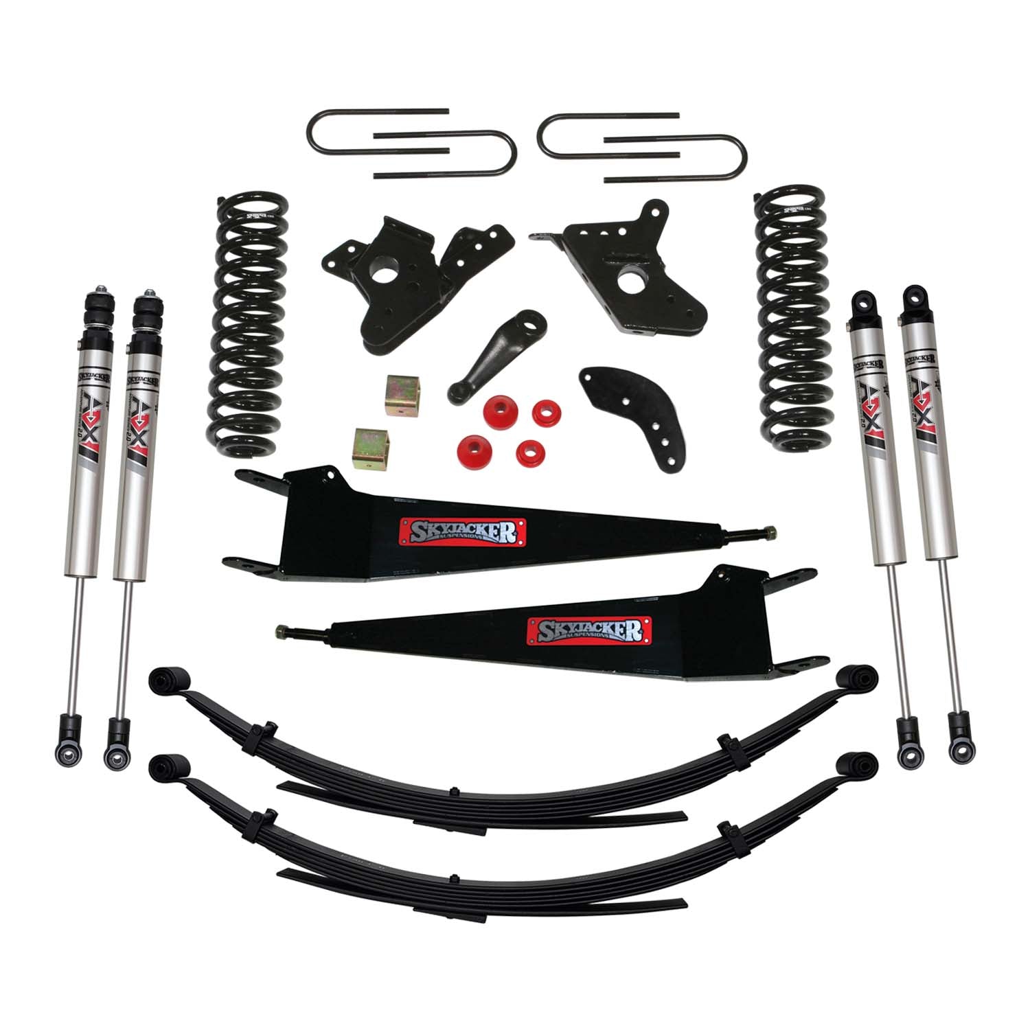 6 In. Suspension Lift Kit With ADX M2.0 Aluminum Monotube Shocks.