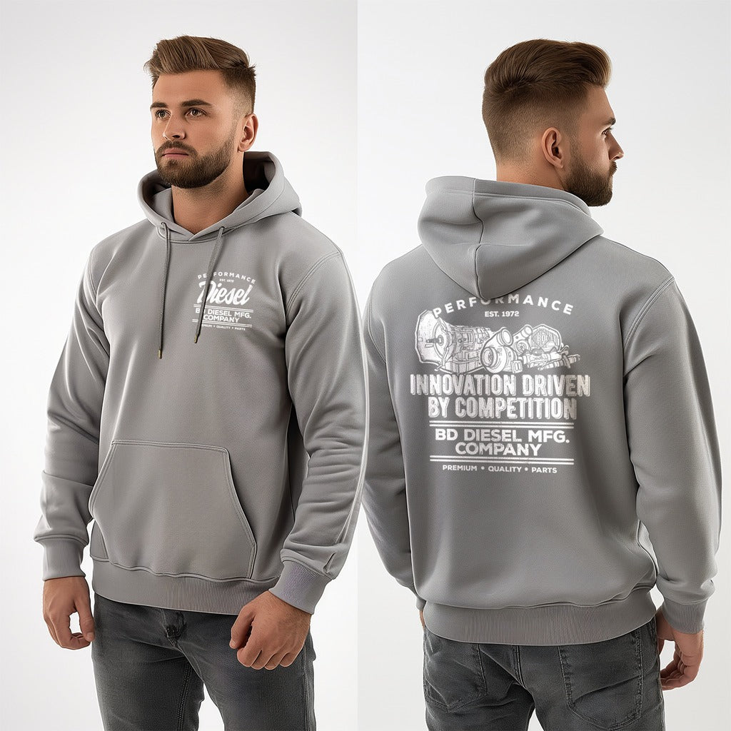 BD Diesel BD GREY PULLOVER HOODIE - 2870141
