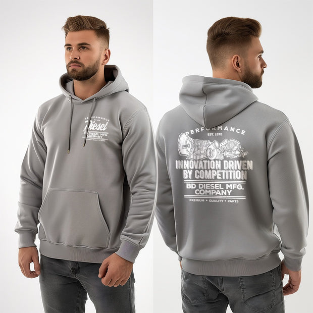 BD Diesel BD GREY PULLOVER HOODIE - 2870145