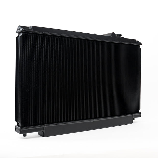93-98 Toyota A80 Supra (NA/TT) High-Performance All-Aluminum Radiator - Black