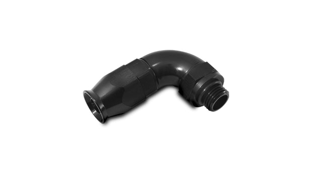 Vibrant Performance - 29907 - 90 Degree High Flow Swivel Hose End Fitting  -10AN Hose To 8 ORB