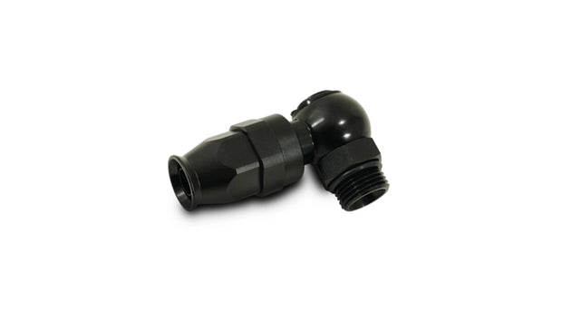 Vibrant Performance - 29928 - Banjo Hose End For PTFE Lined Flex Hose  Hose Size: -8 AN; Bolt Size: -8 ORB
