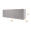 Mishimoto MMUIC-08 Universal Air-to-Air Race Intercooler Core 24in X 13in X 3.5in