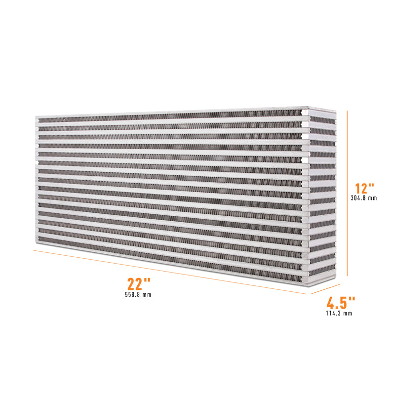 Mishimoto MMUIC-12 Universal Air-to-Air Race Intercooler Core 22 In X 12 In X 4.5in