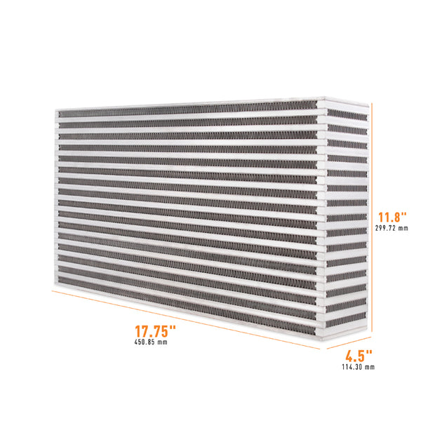 Mishimoto MMUIC-18 Universal Air-to-Air Race Intercooler Core 17.75in X 11.8in X 4.5in