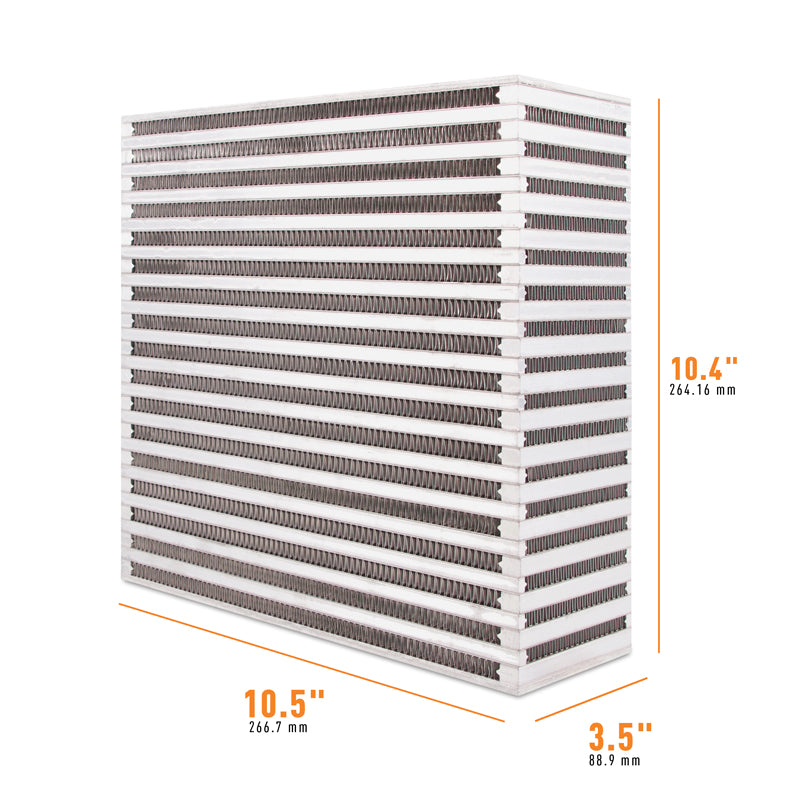 Mishimoto MMUIC-21 Universal Air-to-Air Race Intercooler Core 10.5in X 10.4in X 3.5in