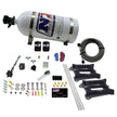Nitrous Express - DUAL/4150/GASOLINE (50-100-150-200-250-300HP) WITH 10LB BOTTLE - 30240-10