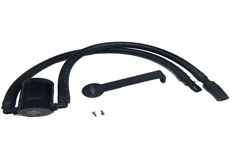 J&L Oil Separator 3.0 Driver Side, Black Anodized - S&B