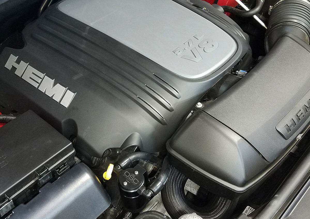 J&L Oil Separator 3.0 Passenger Side, Black Anodized - S&B