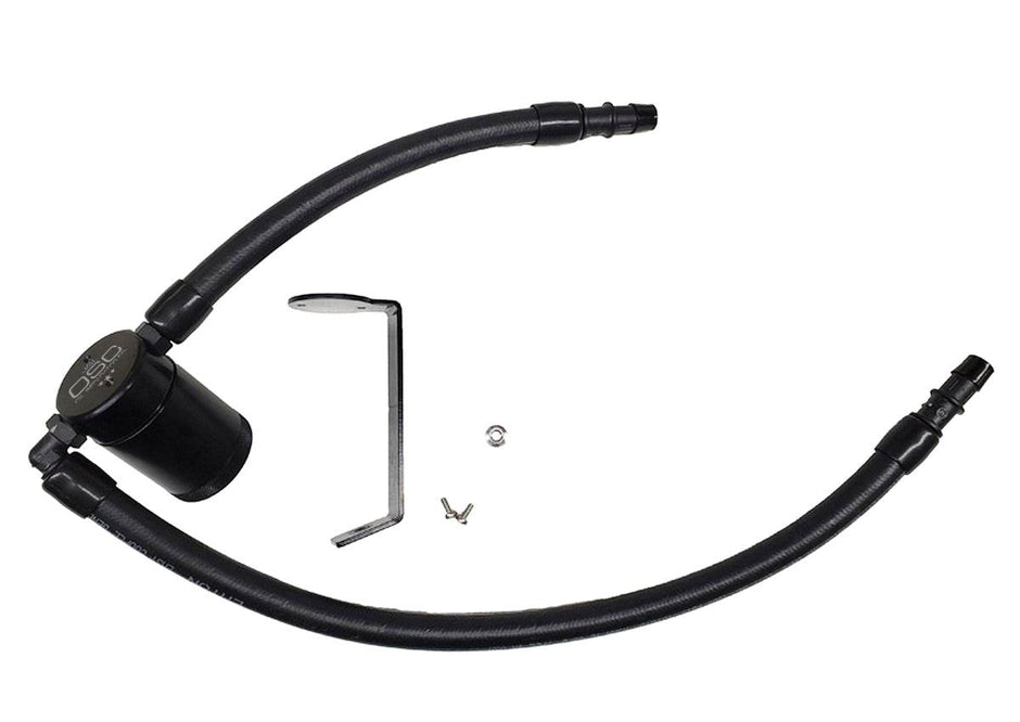 J&L Oil Separator 3.0 Passenger Side, Black Anodized - S&B