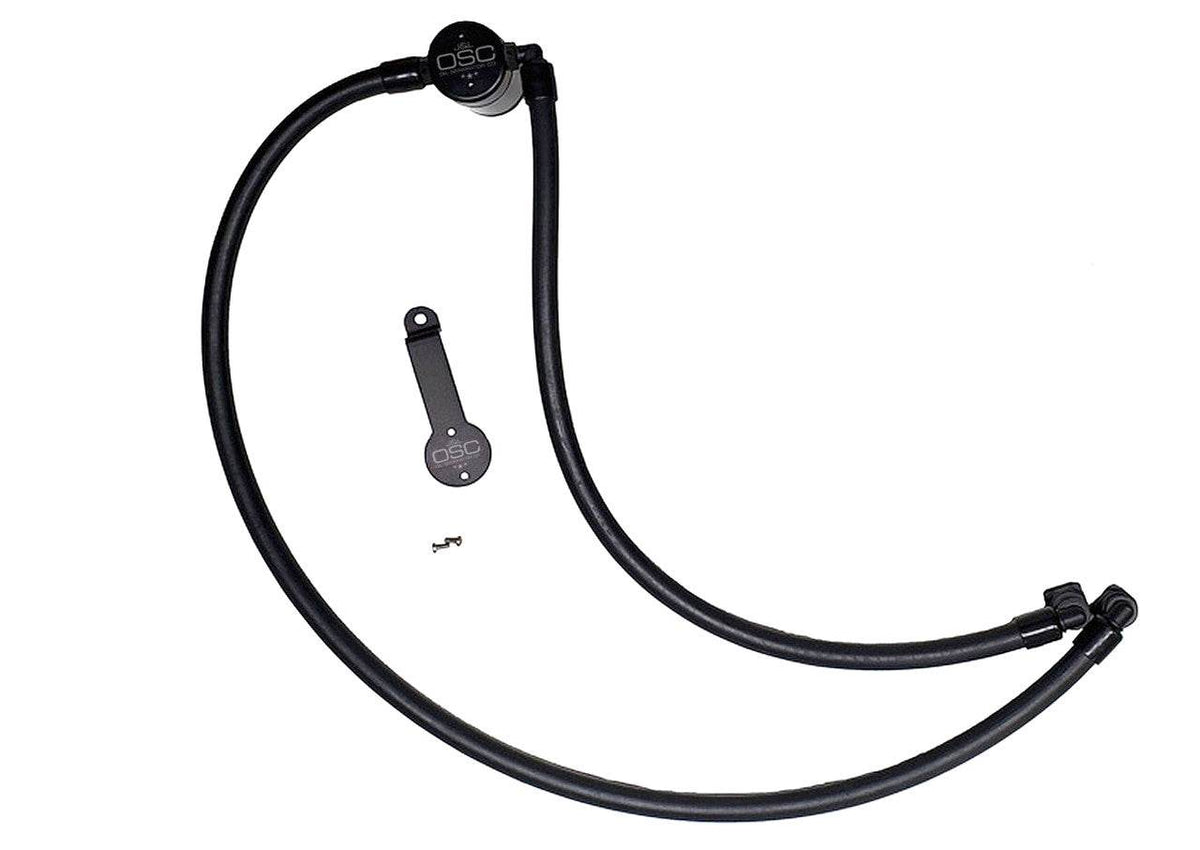 J&L Oil Separator 3.0 Driver Side, Black Anodized - S&B