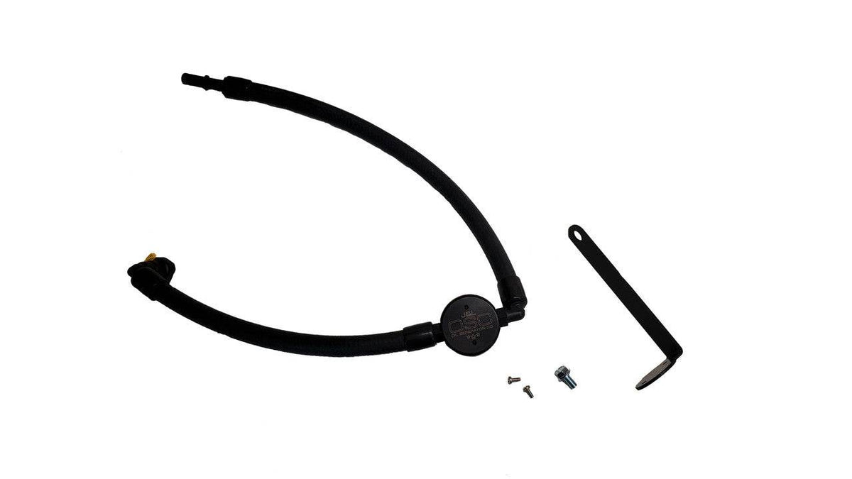 J&L Oil Separator 3.0 Driver Side, Black Anodized - S&B