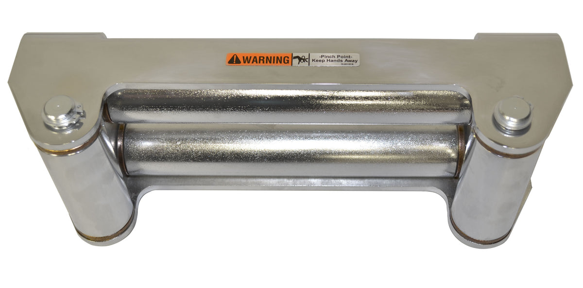 Roller Fairlead  Chrome  10 In Drum