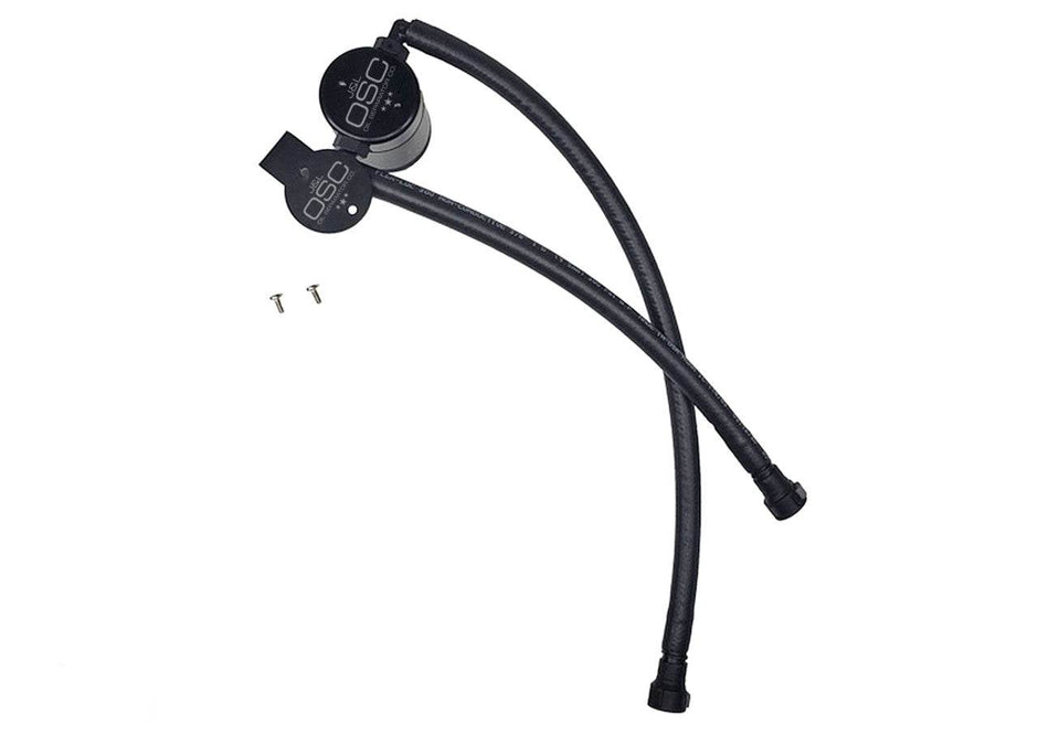 J&L Oil Separator 3.0 Driver Side, Black Anodized - S&B