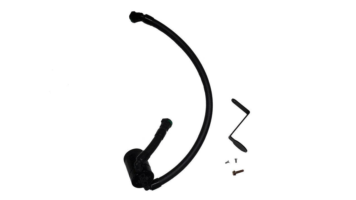J&L Oil Separator 3.0 CCV Side, Black Anodized - S&B