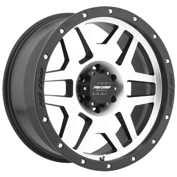 Phaser Machined 17X9 6x5.5 4.75BS Offset -6mm Cap P/N 5041635000