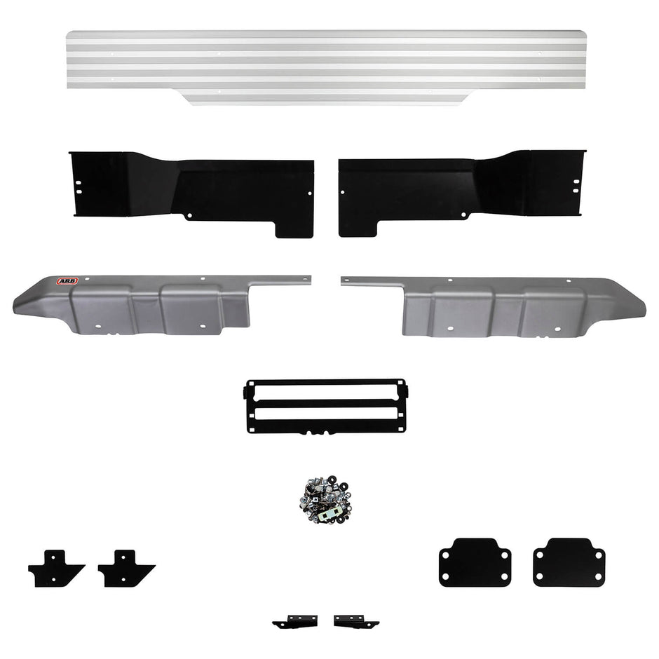 ARB - 3614150B - Summit Raw Rear Step Towbar