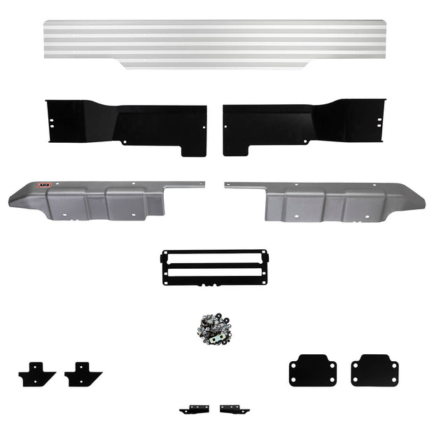 ARB - 3614150B - Summit Raw Rear Step Towbar
