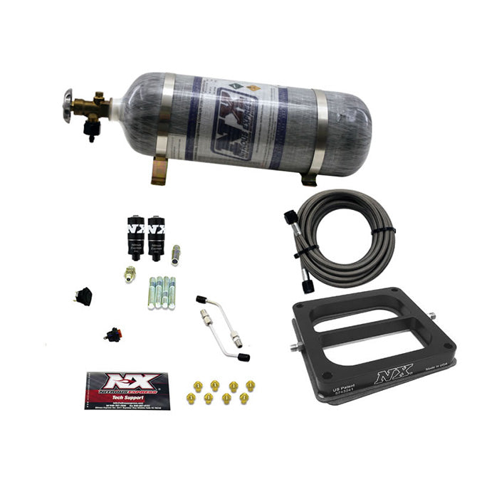 Nitrous Express - Dominator HITMAN (100-150-200HP) WITH COMPOSITE BOTTLE - 40070-12