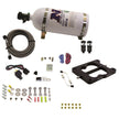 Nitrous Express - Q-JET/HOLLEY SPREAD BORE HITMAN PLUS (50-100-150-200HP) WITH 10LB BOTTLE - 40081-10