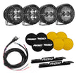 2021 Bronco A-Pillar Light Kit With A Set Of 360 Spot And A Set 360 Drive Lights