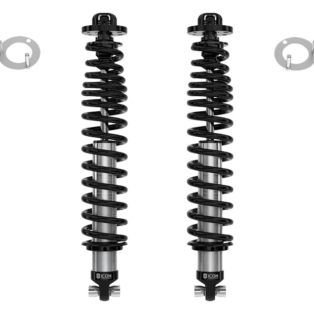 ICON 2021-2023 Ford Bronco Rear 1.25-3” Lift V.S. 2.5 Series Coilover Kit Internal Reservoir Heavy Rate Spring