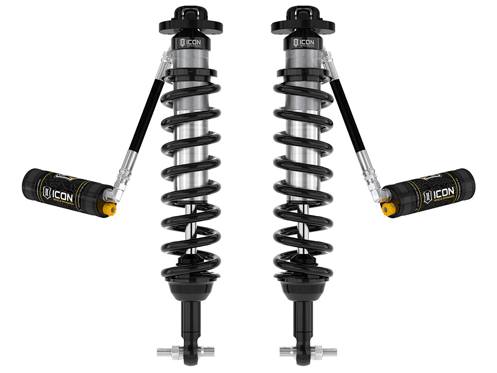 ICON 2021-2023 Ford Bronco Front 1.5-4” Lift V.S. 2.5 Series Coilover Kit Remote Reservoir W/ CDCV