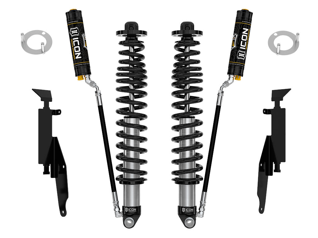 ICON 2021-2023 Ford Bronco Rear 1.25-3” Lift V.S. 2.5 Series Coilover Kit Remote Reservoir W/ CDCV