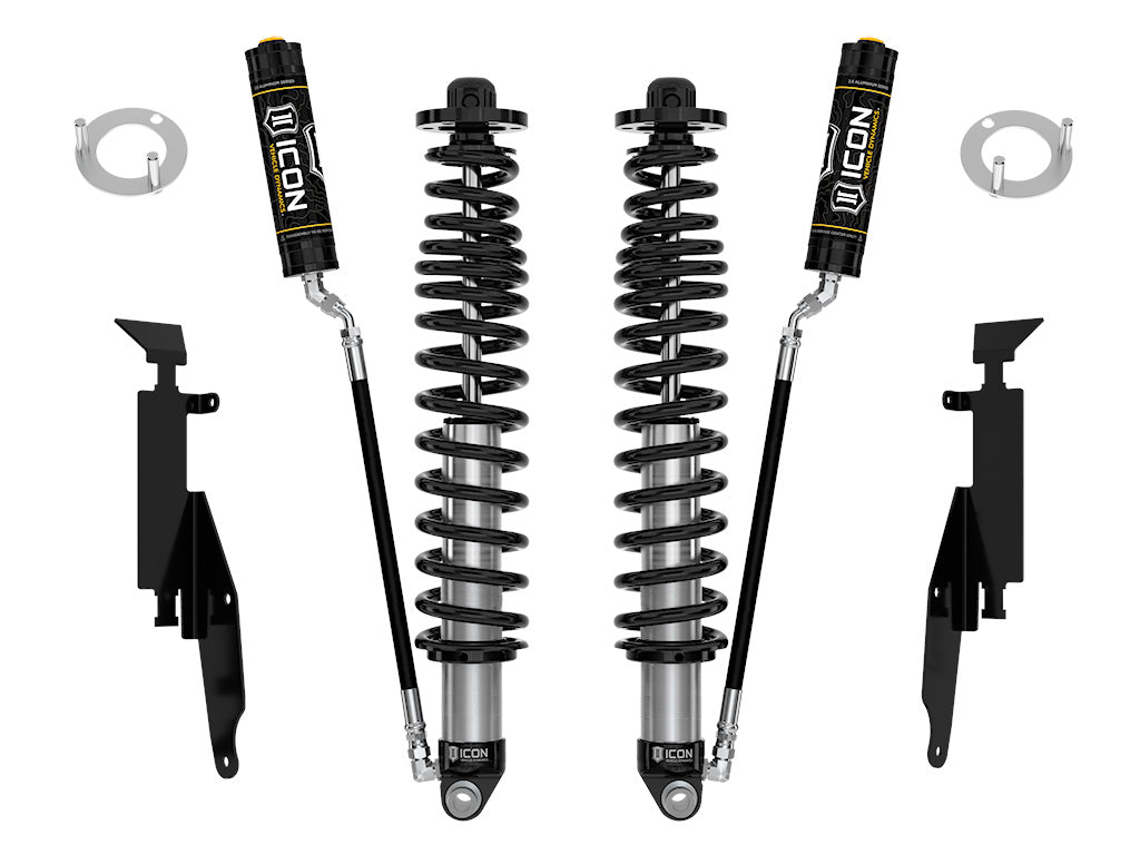 ICON 2021-2023 Ford Bronco Rear 1.25-3” Lift V.S. 2.5 Series Coilover Kit Remote Reservoir