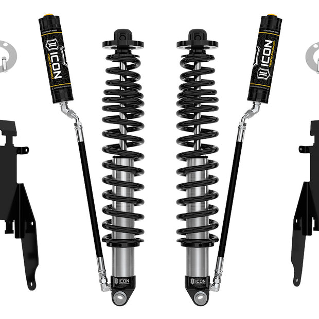ICON 2021-2023 Ford Bronco Rear 1.25-3” Lift V.S. 2.5 Series Coilover Kit Remote Reservoir Heavy Rate Spring
