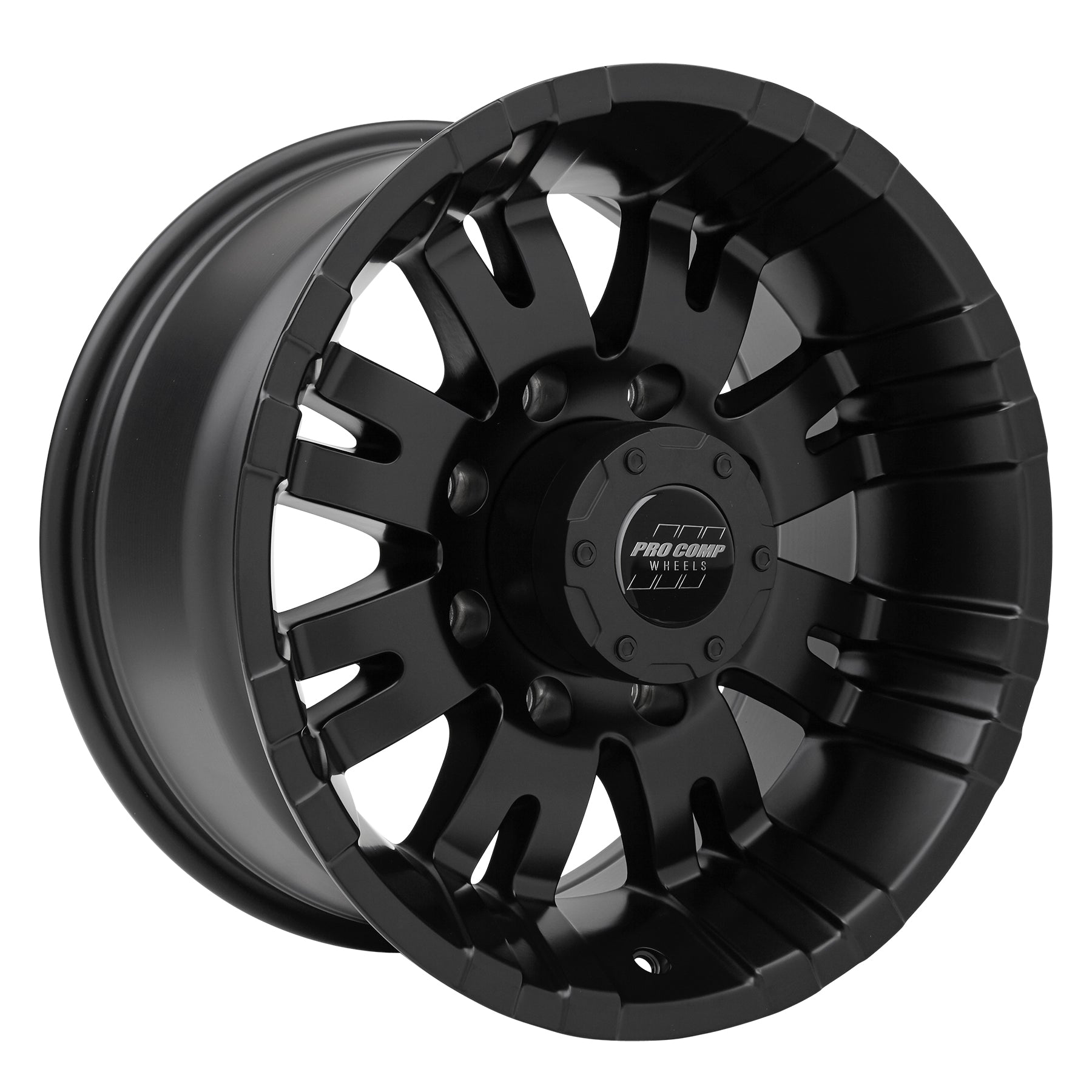 Raven Satin Black 16x8 8x6.5 4.5BS Offset 0mm Cap P/N 8515041