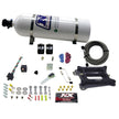 Nitrous Express - 4150 4-BBL/ALCOHOL (100-200-300-400-500HP) WITH 15LB BOTTLE - 50045-15