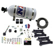 Nitrous Express - DUAL HOLLEY/GASOLINE (100-200-300-400-500HP) WITH 10LB BOTTLE - 50240-10