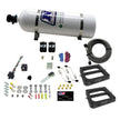 Nitrous Express - DUAL DOM/ALC (100-200-300-400-500HP) WITH 15LB BOTTLE - 50275-15