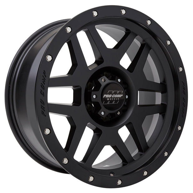 Phaser Satin Black 18x9 6x135 5.5BS Offset 12mm Cap P/N 5041635000